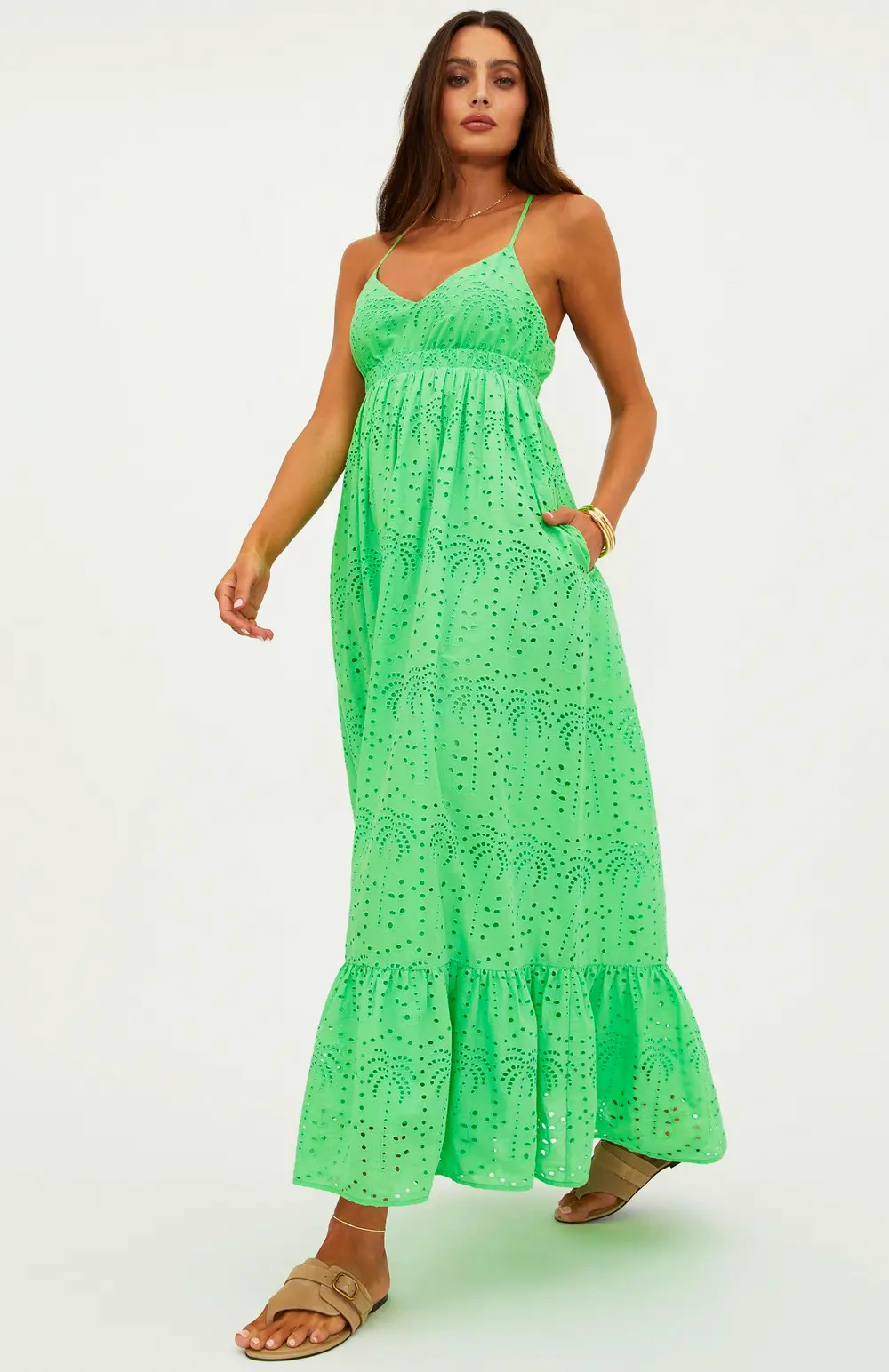 Ruthie Dress Palm Eyelet