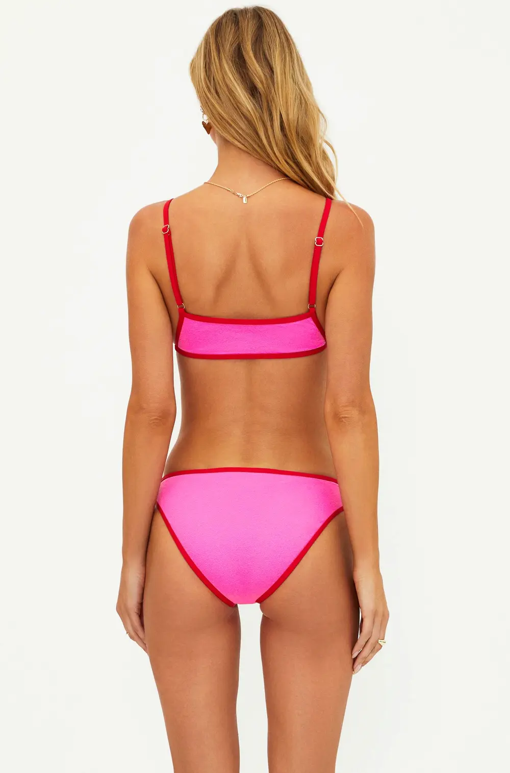 Kassy Top Electric Pink Tidal Crepe