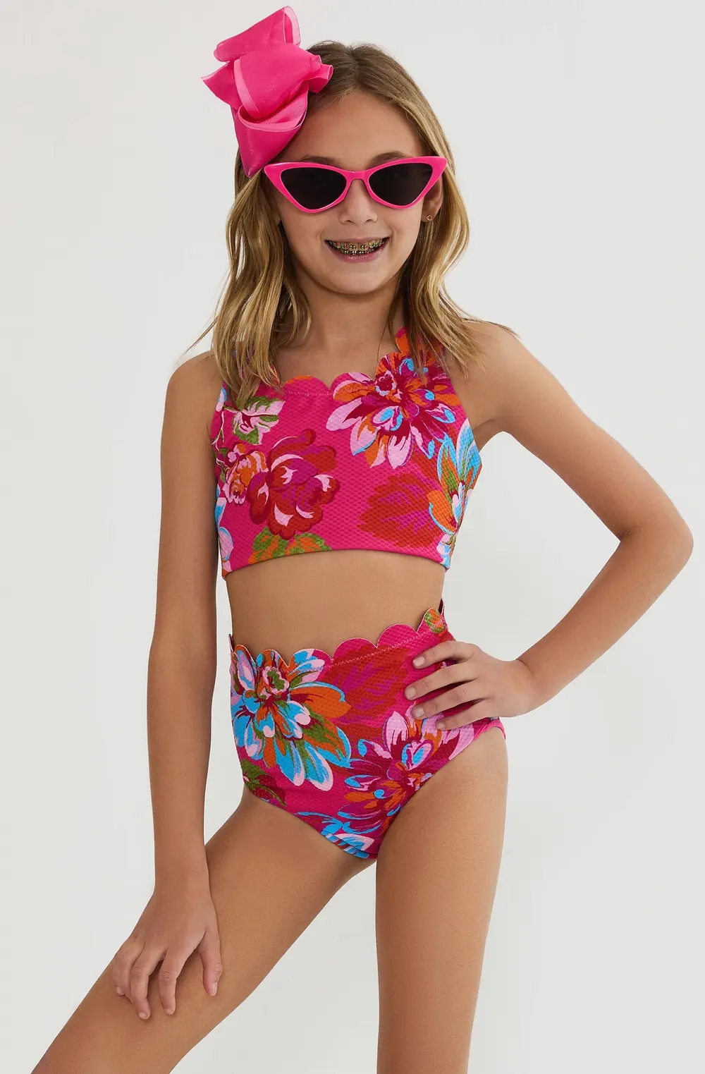 Little Madison & Bea Set Sugar Bloom Waffle