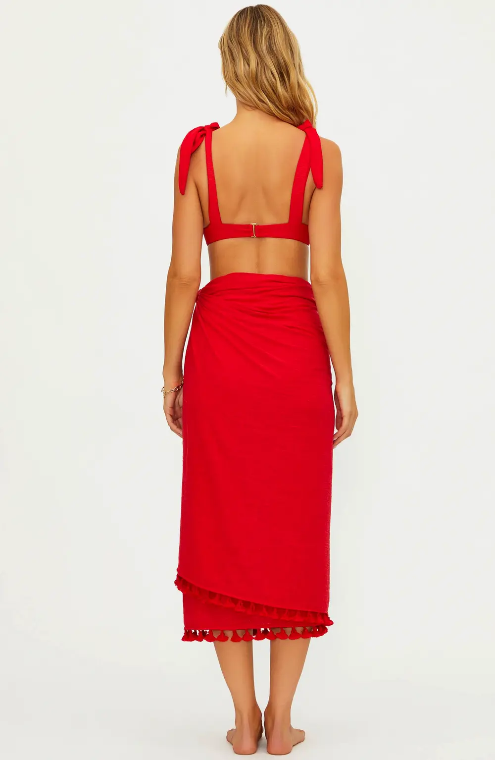 Sunny Sarong Red