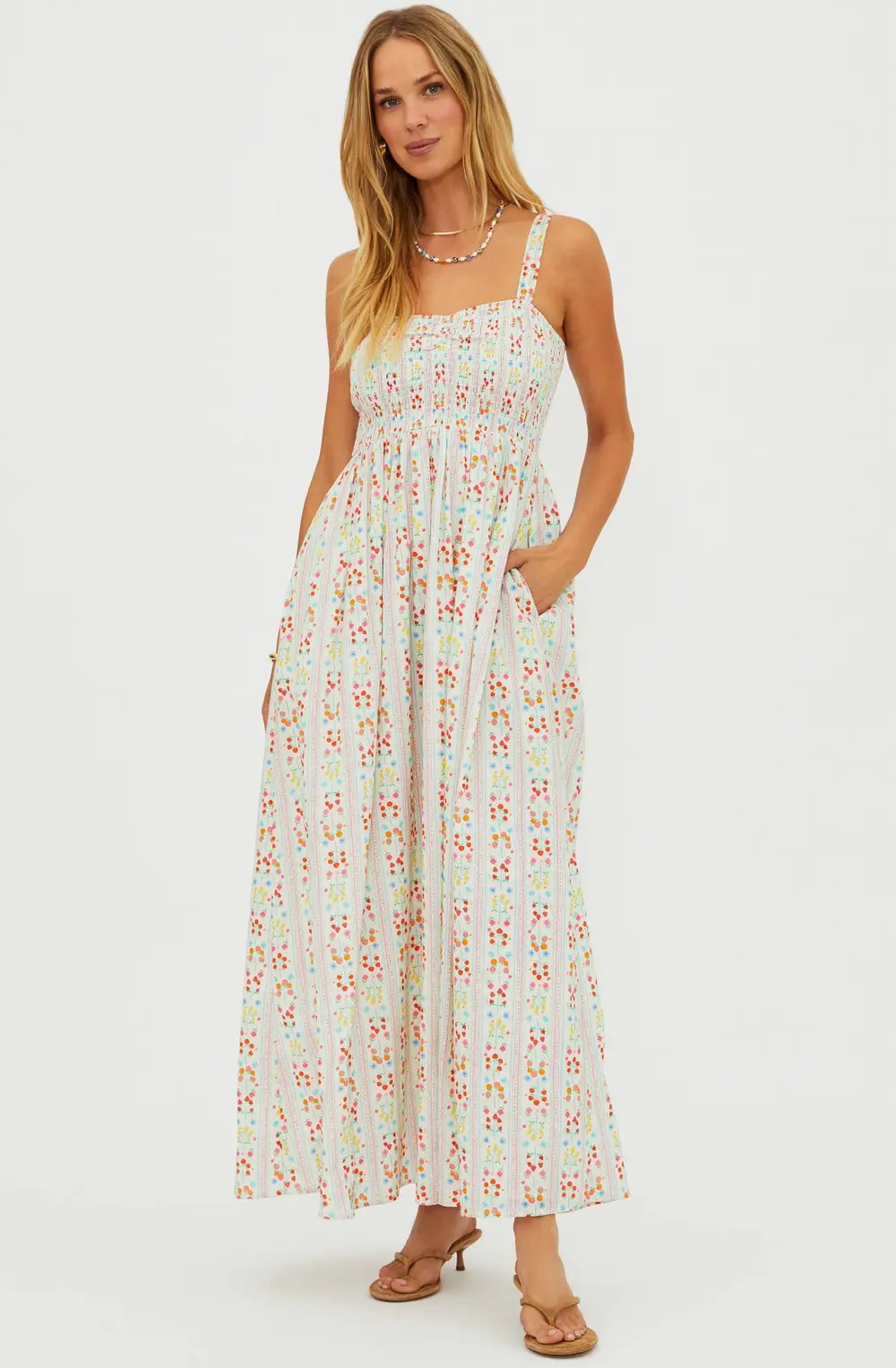 Cari Dress Fruit Blooms