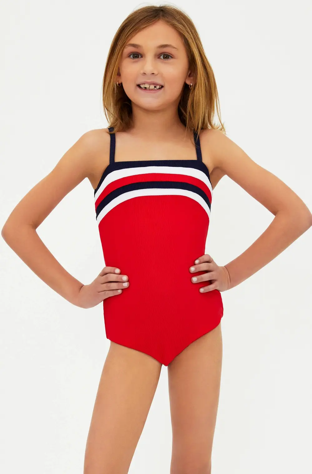 Little Jessa One Piece American Colorblock