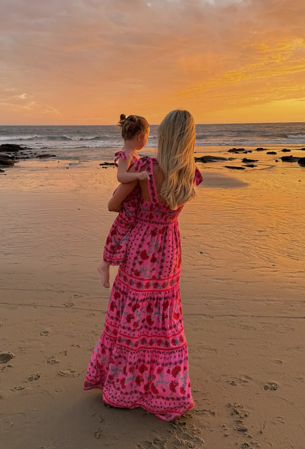 Charlotte Dress Redwood Floral