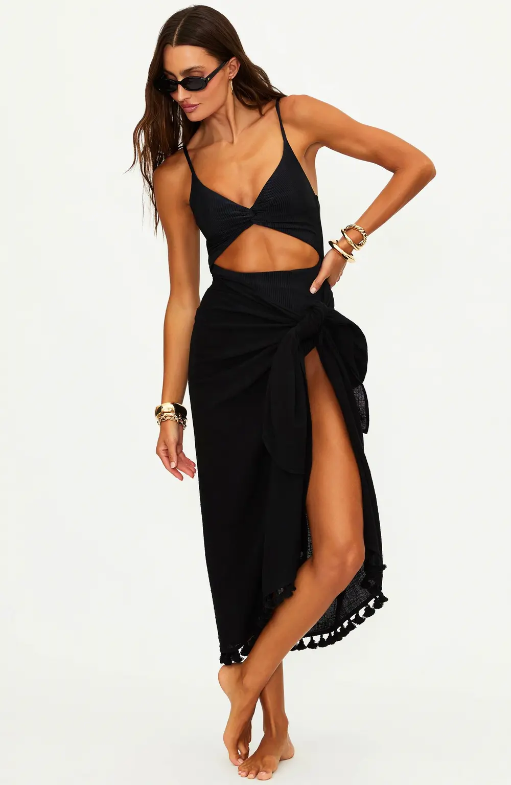 Sunny Sarong Black