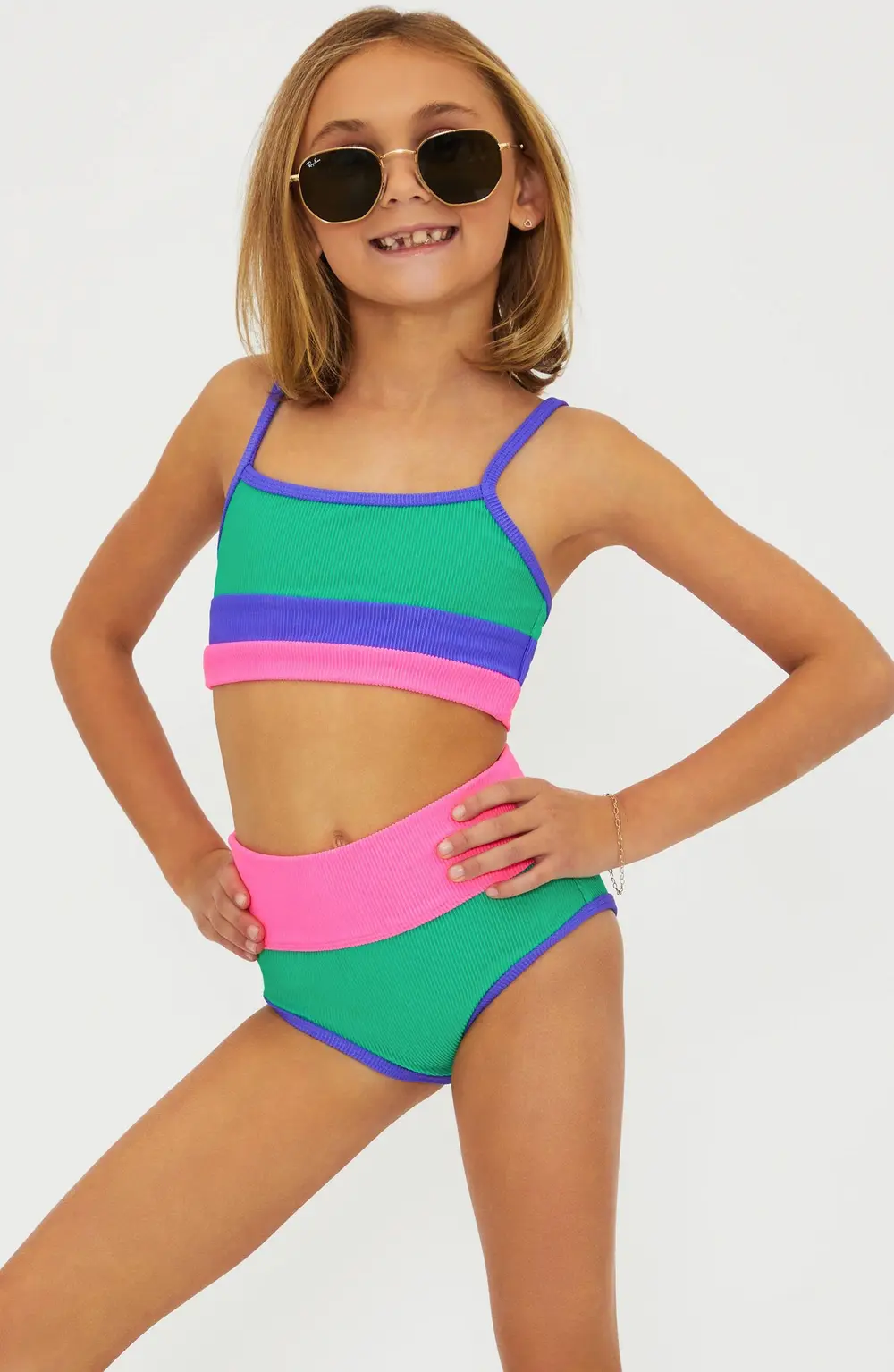 Little Eva & Emmy Technicolor Colorblock