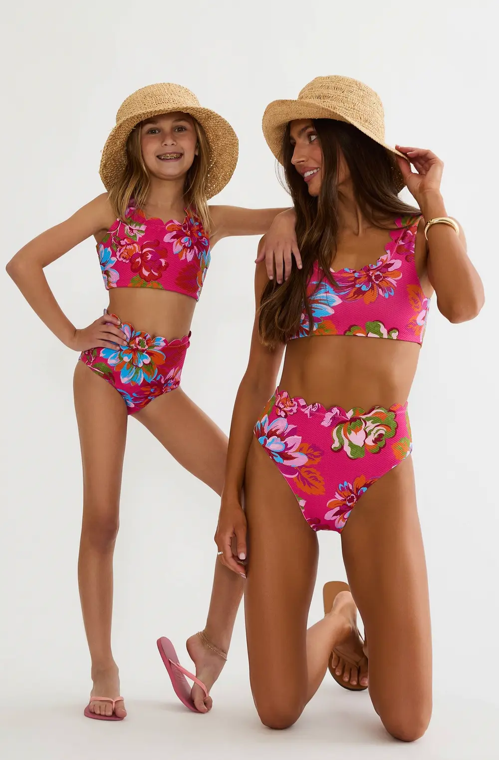 Little Madison & Bea Set Sugar Bloom Waffle