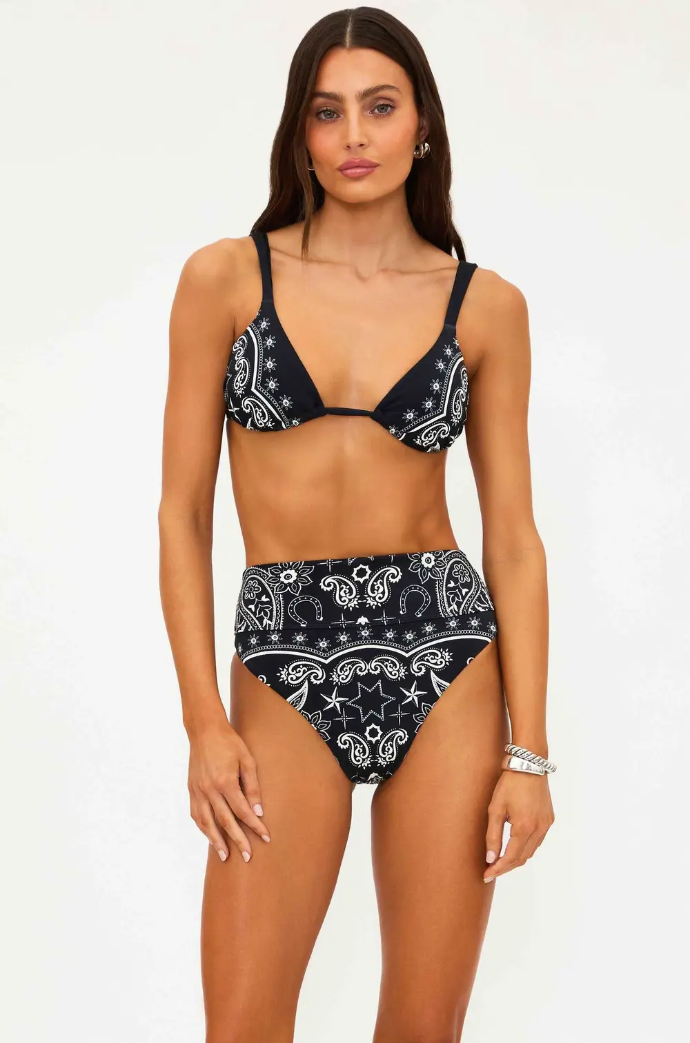 Highway Bottom Bandana Black