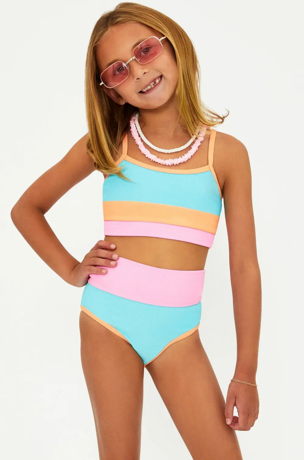 Little Eva & Emmy Set Crush Colorblock