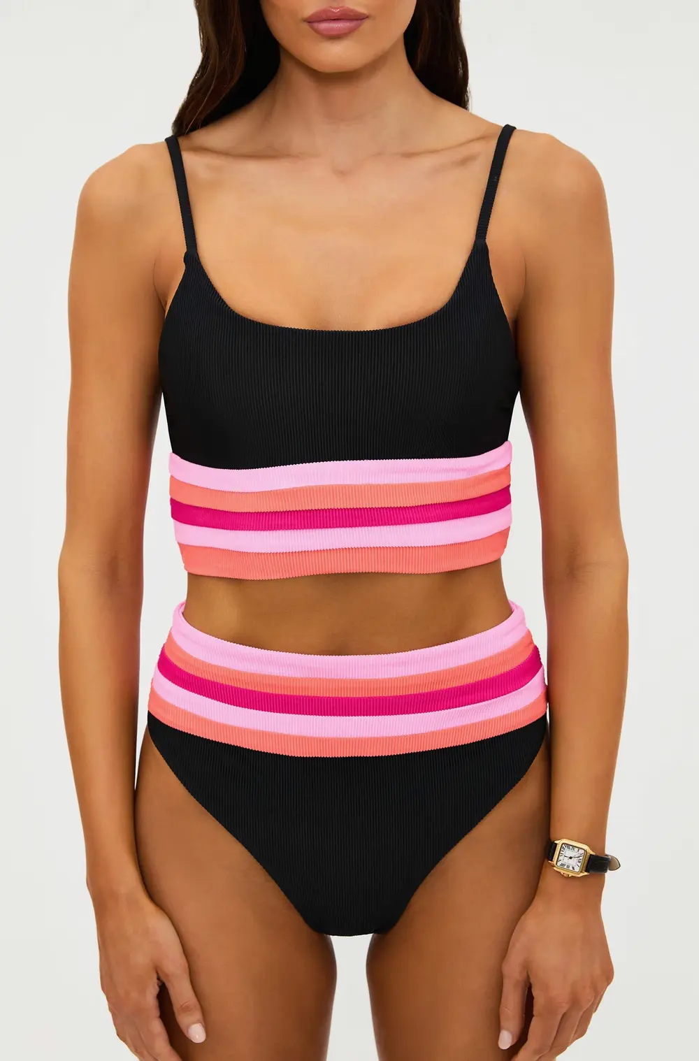 Millie Bottom Ruby Colorblock