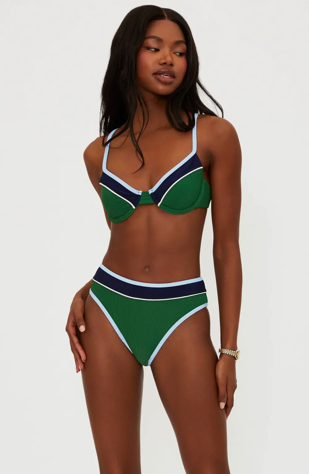 Delia Bottom Ivy Colorblock