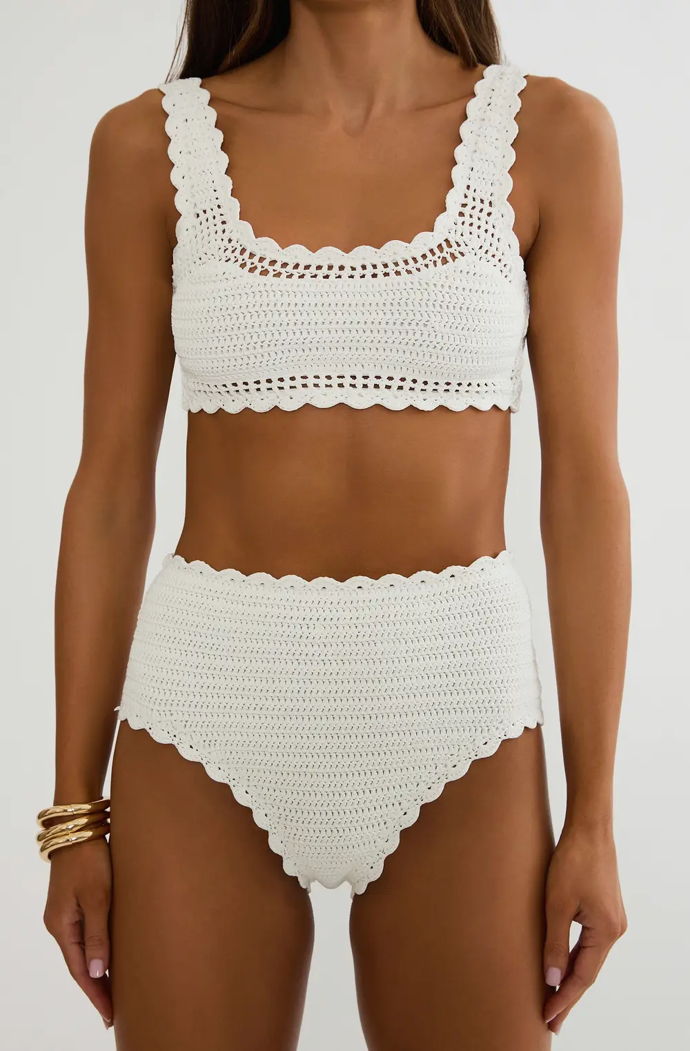 Andy Top White Crochet