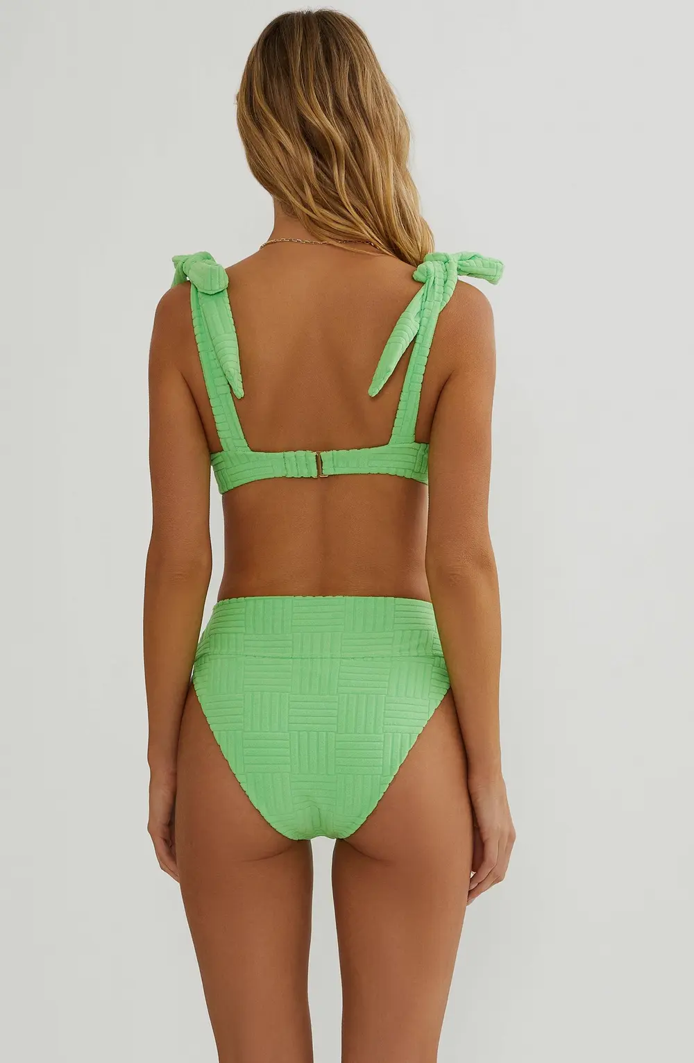 Blair Top Lime Green Terry