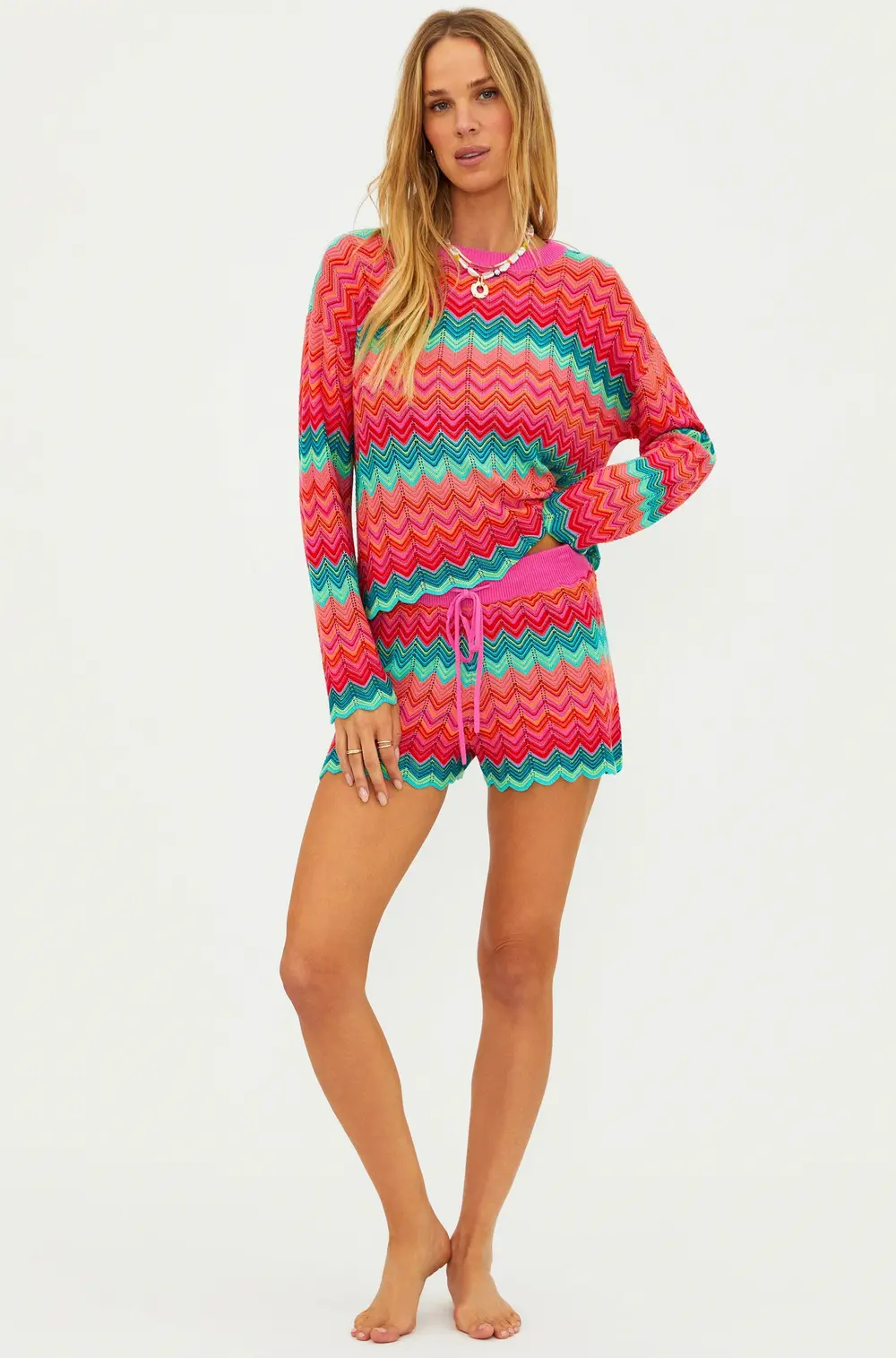 Balboa Short Strawberry Ice Chevron