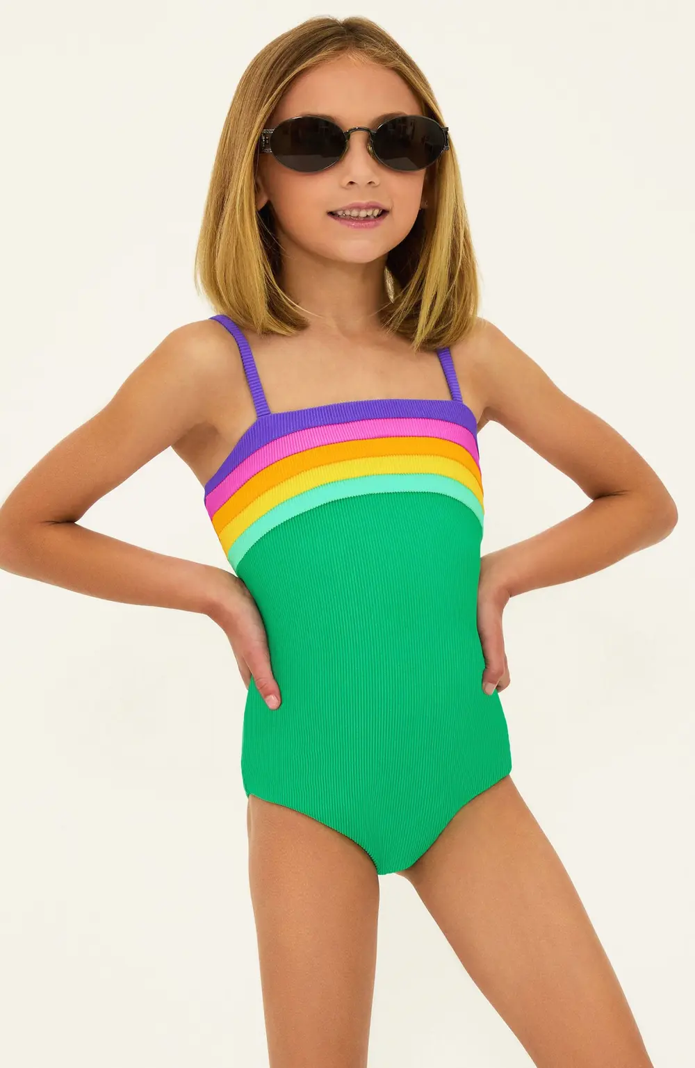 Little Jessa One Piece Technicolor Colorblock