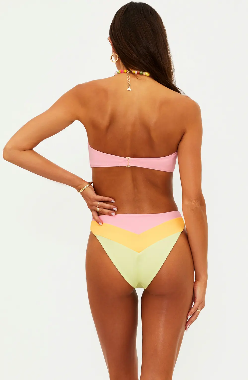 Kelsey Top Sorbet Chevron