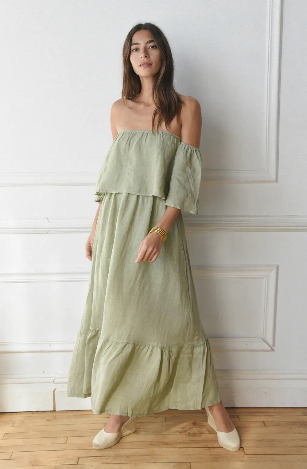 The Baila Dress // Sage