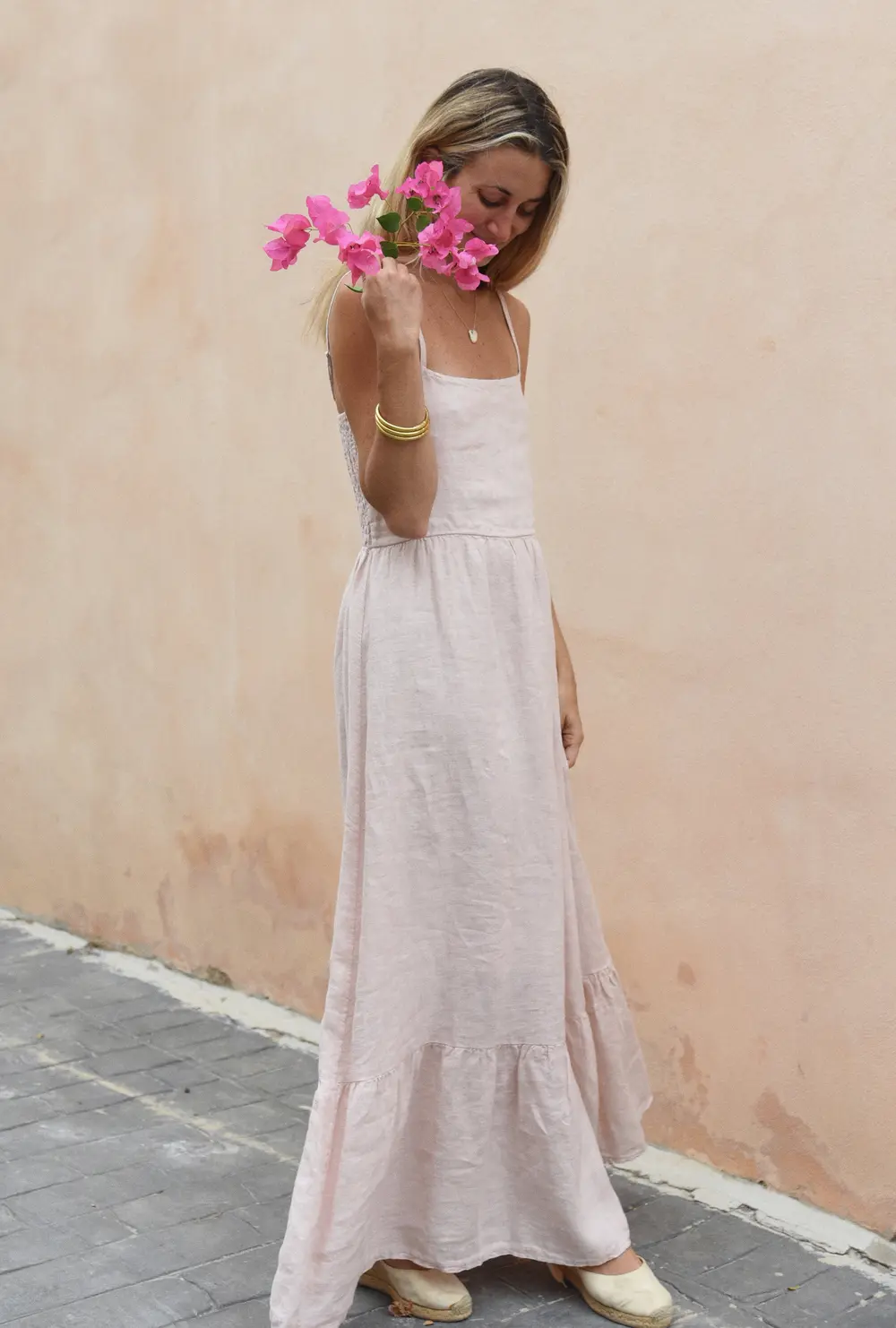 The Zoe Dress // Blush