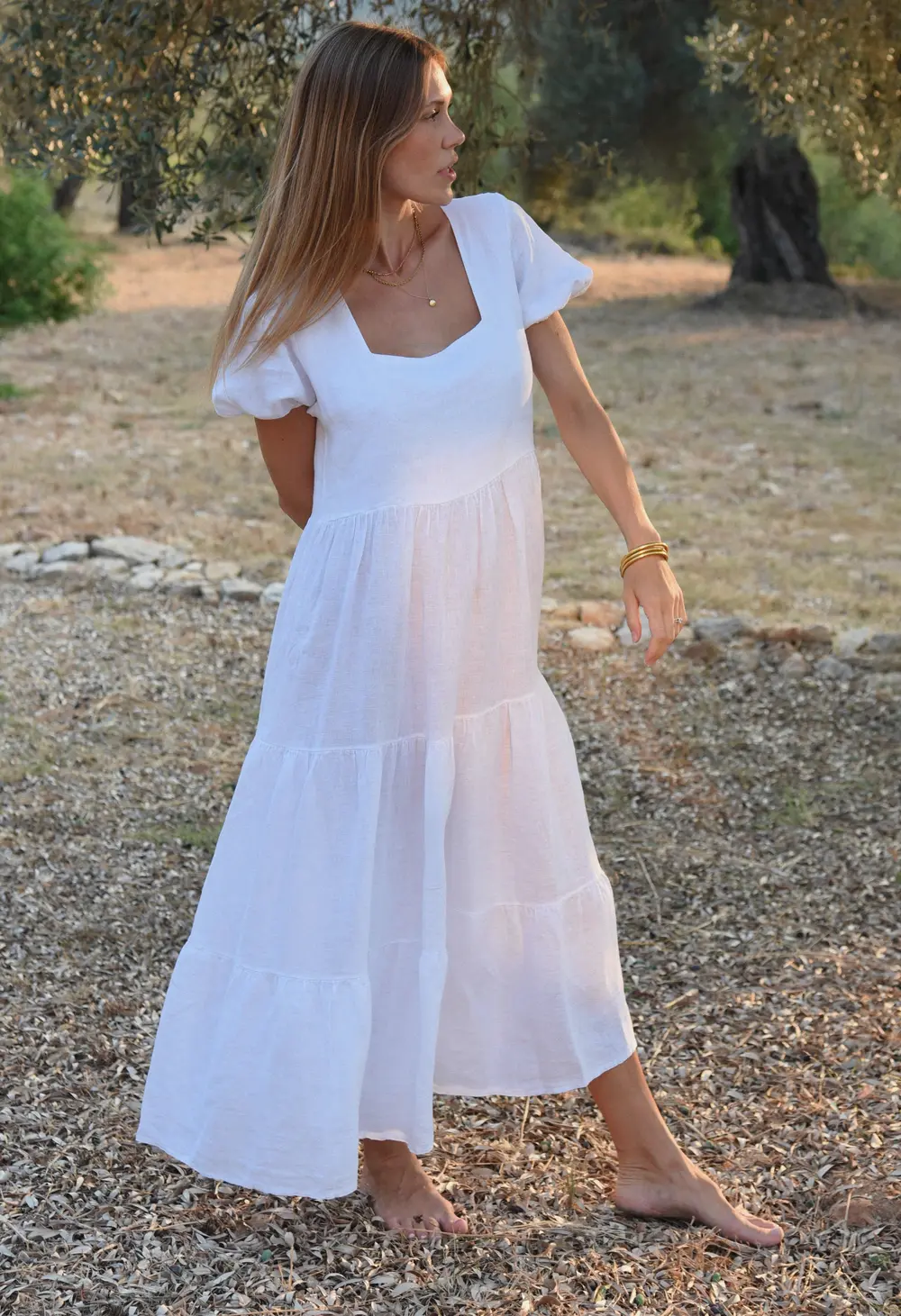 The Paloma Dress // Blanco