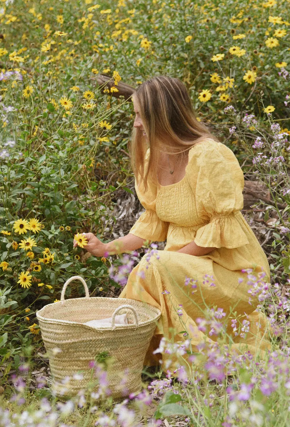 The Deia Dress // Sunflower