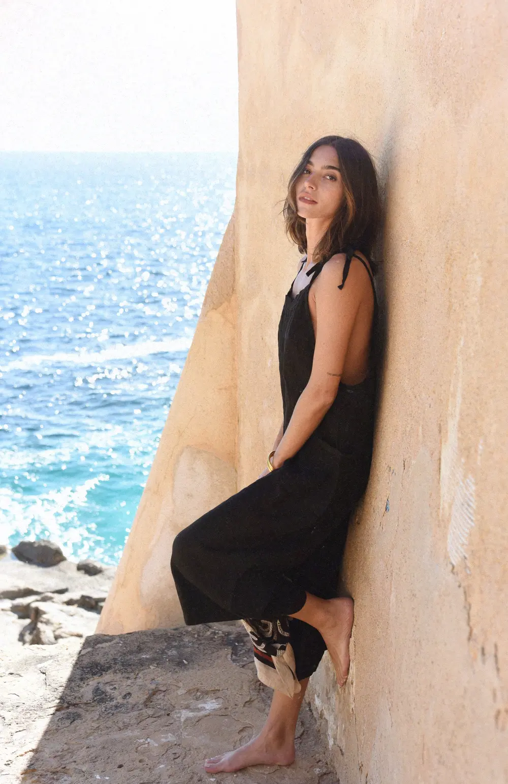 The Linen Overall // Noir