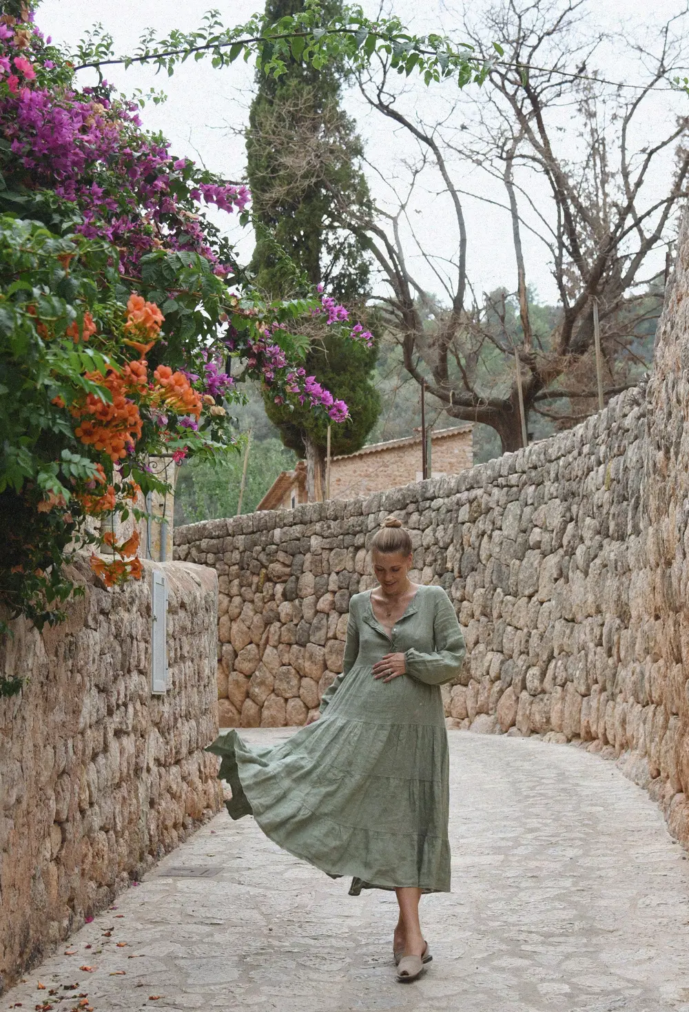 The Mara Dress // Eucalyptus