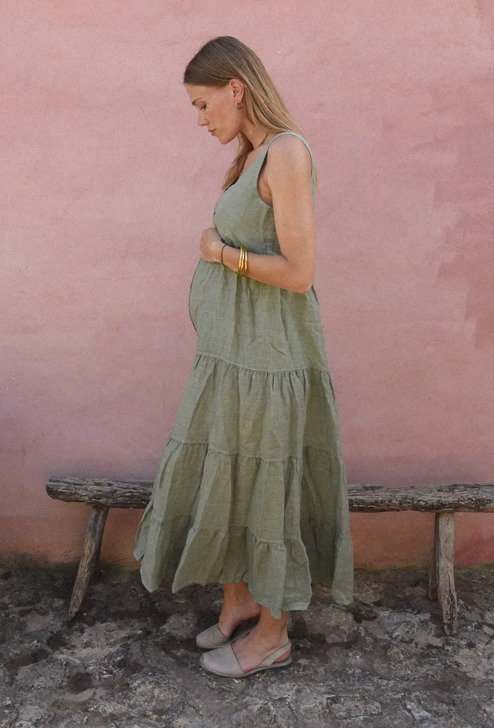 The Willow Dress // Sage