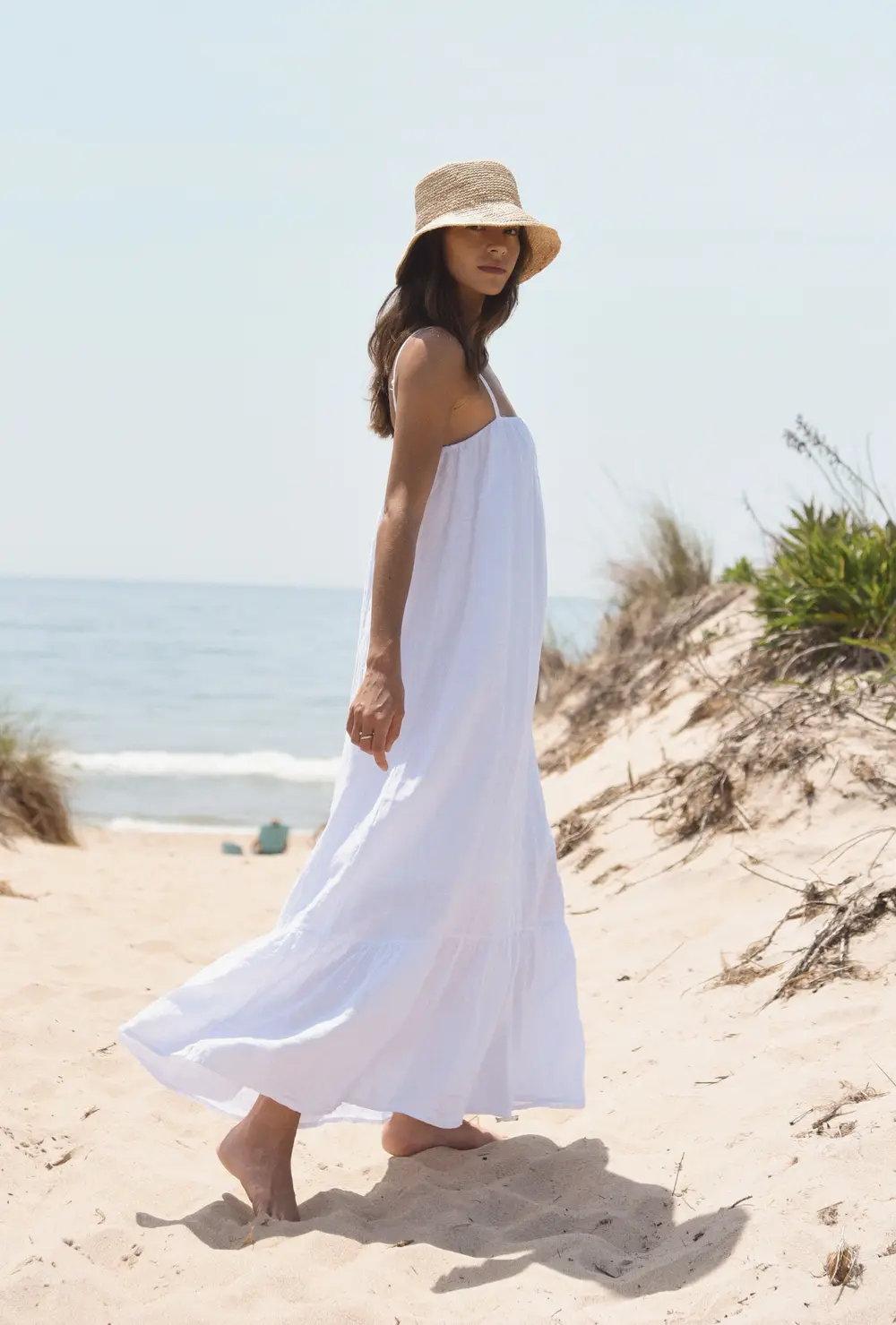 The Mali Dress // Blanco