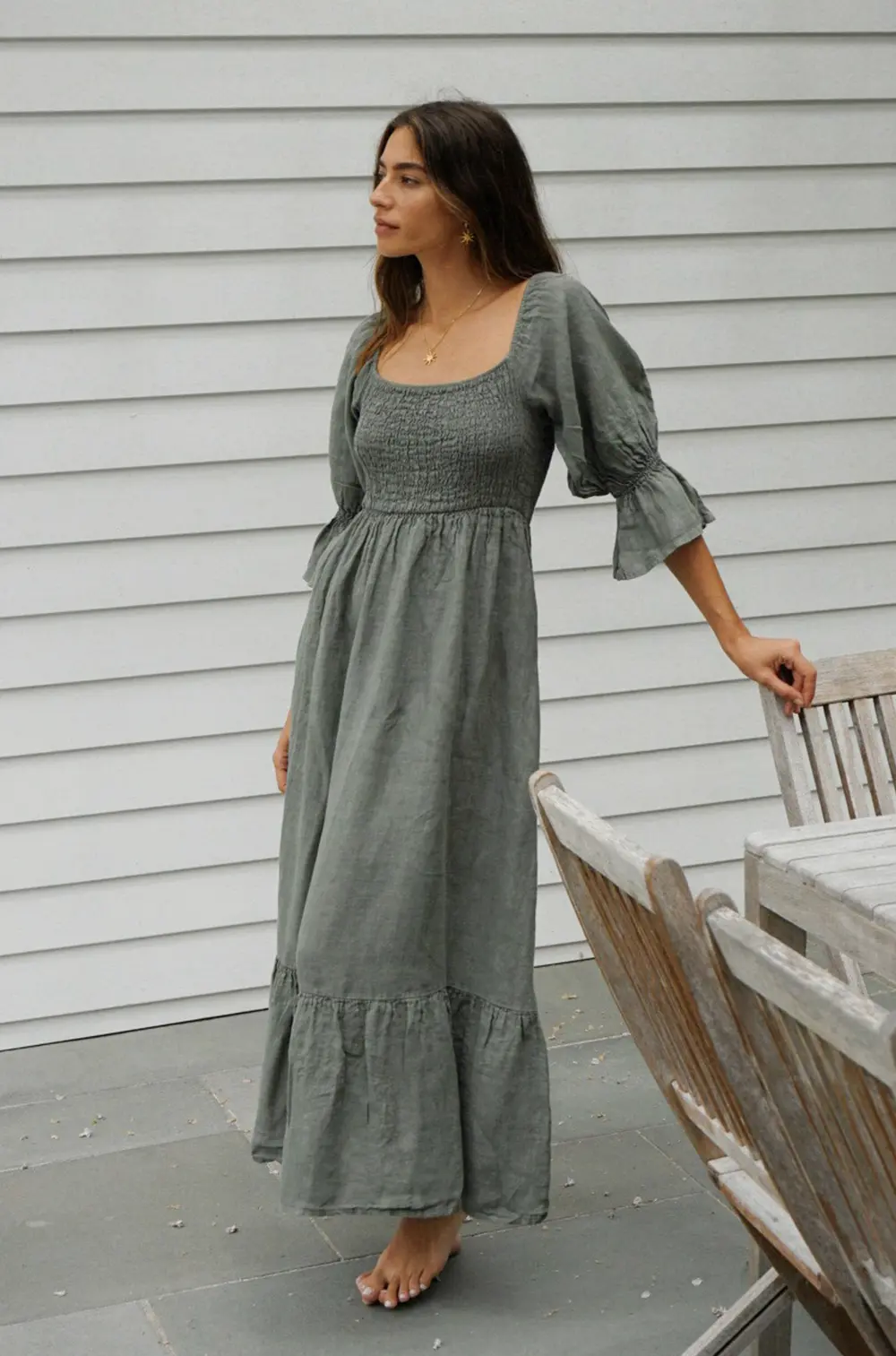 The Deia Dress // Fern