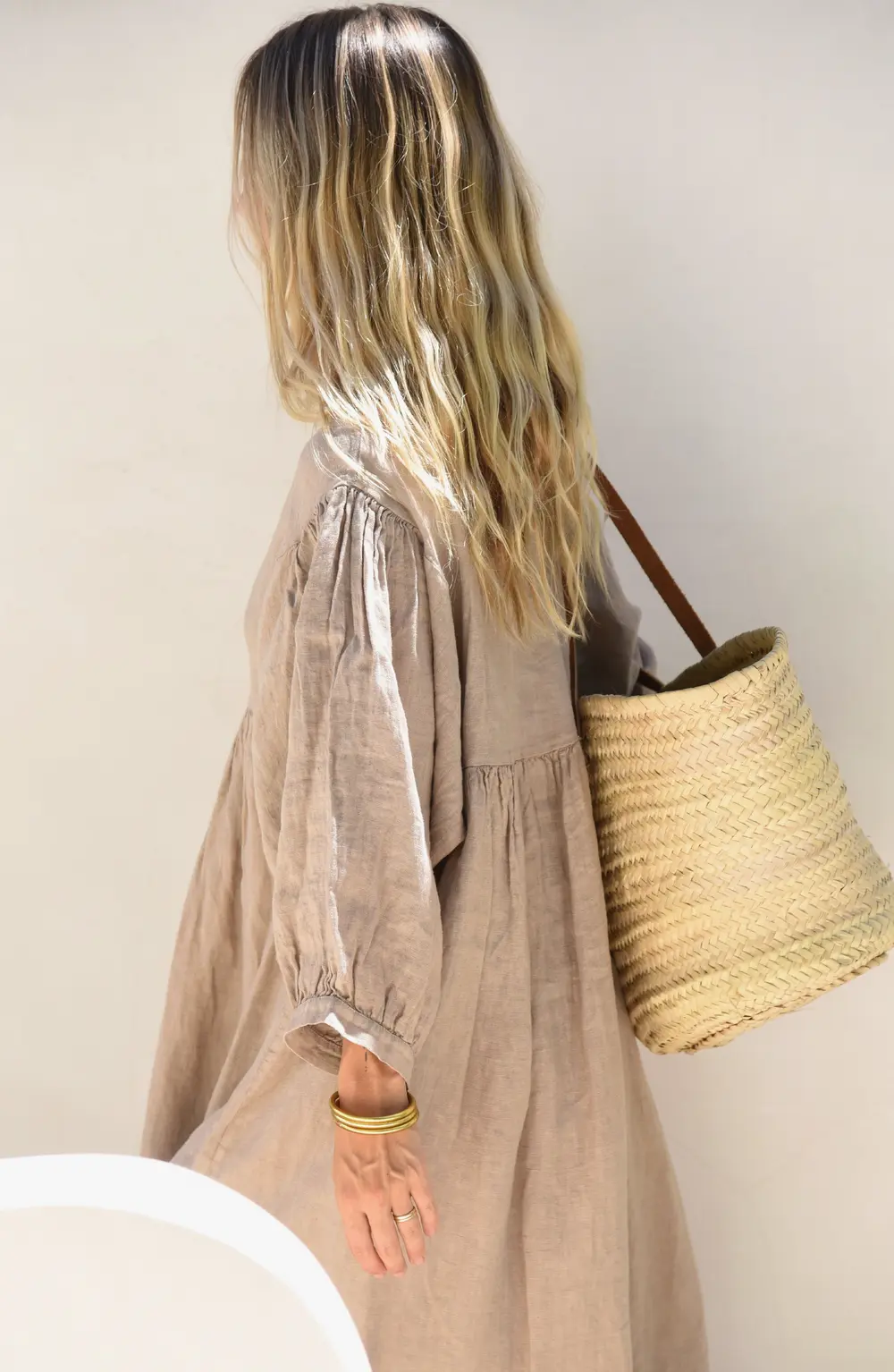The Bonita Dress // Taupe