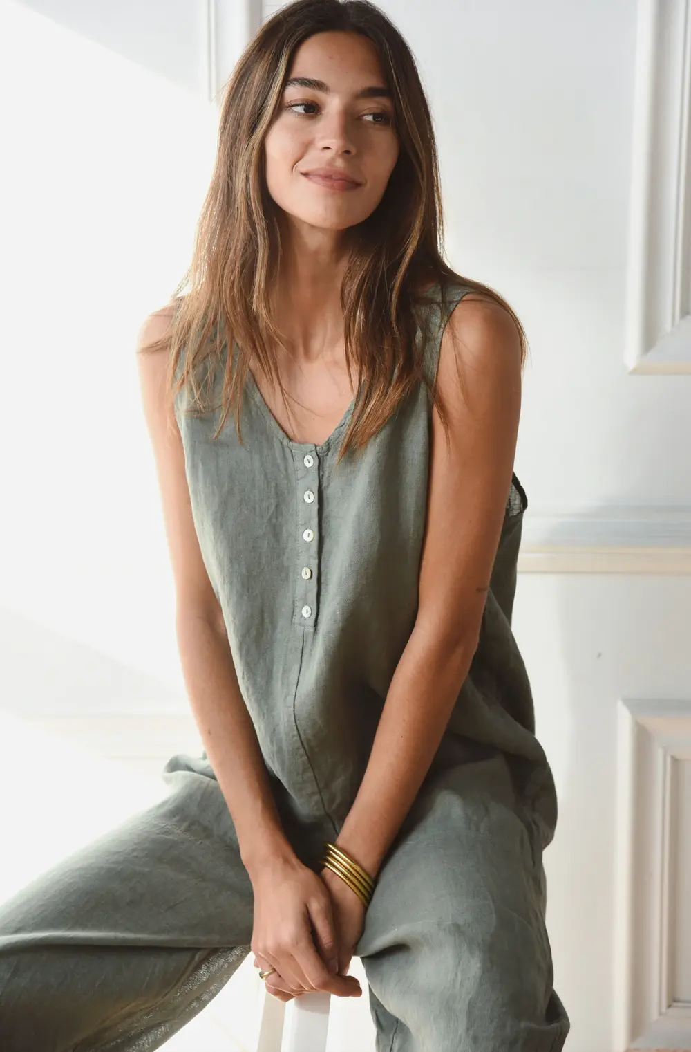 The Poppy Jumpsuit // Fern