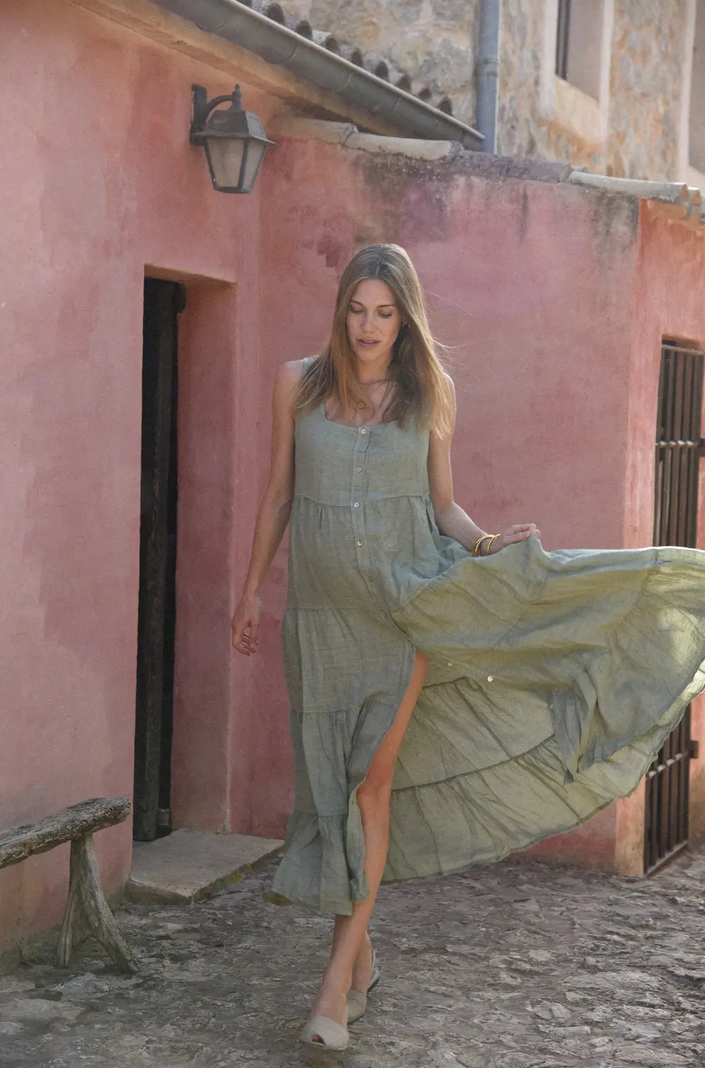 The Willow Dress // Sage