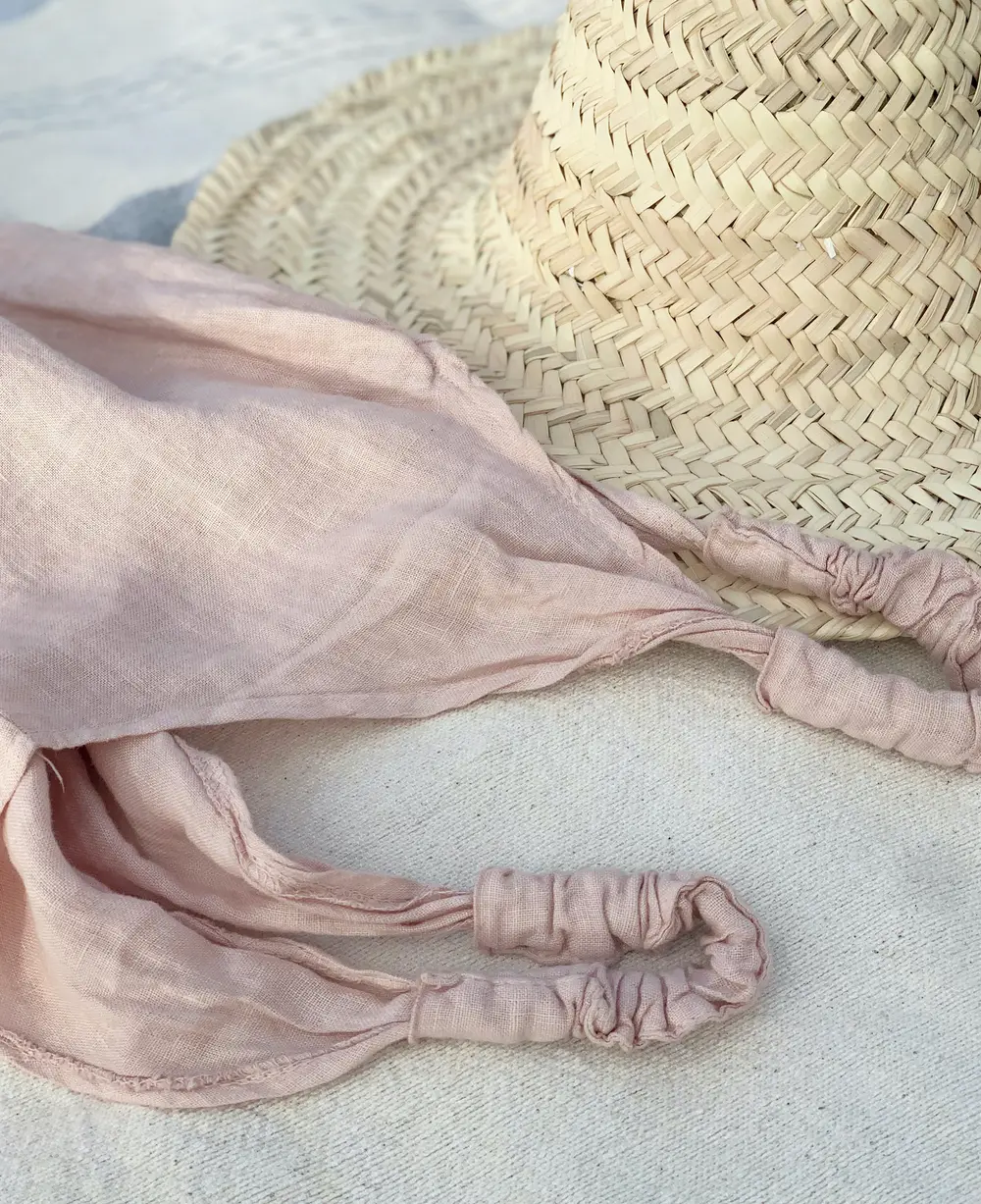 The Linen Jumpsuit // Blush