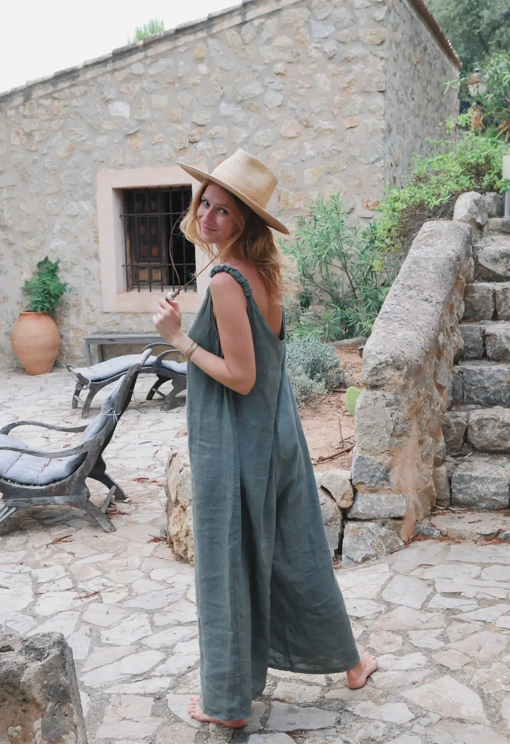 The Linen Jumpsuit // Fern