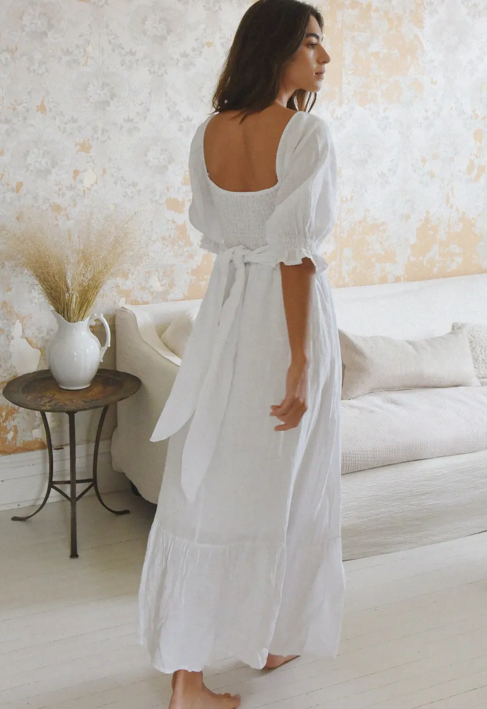 The Savannah Dress // Blanco