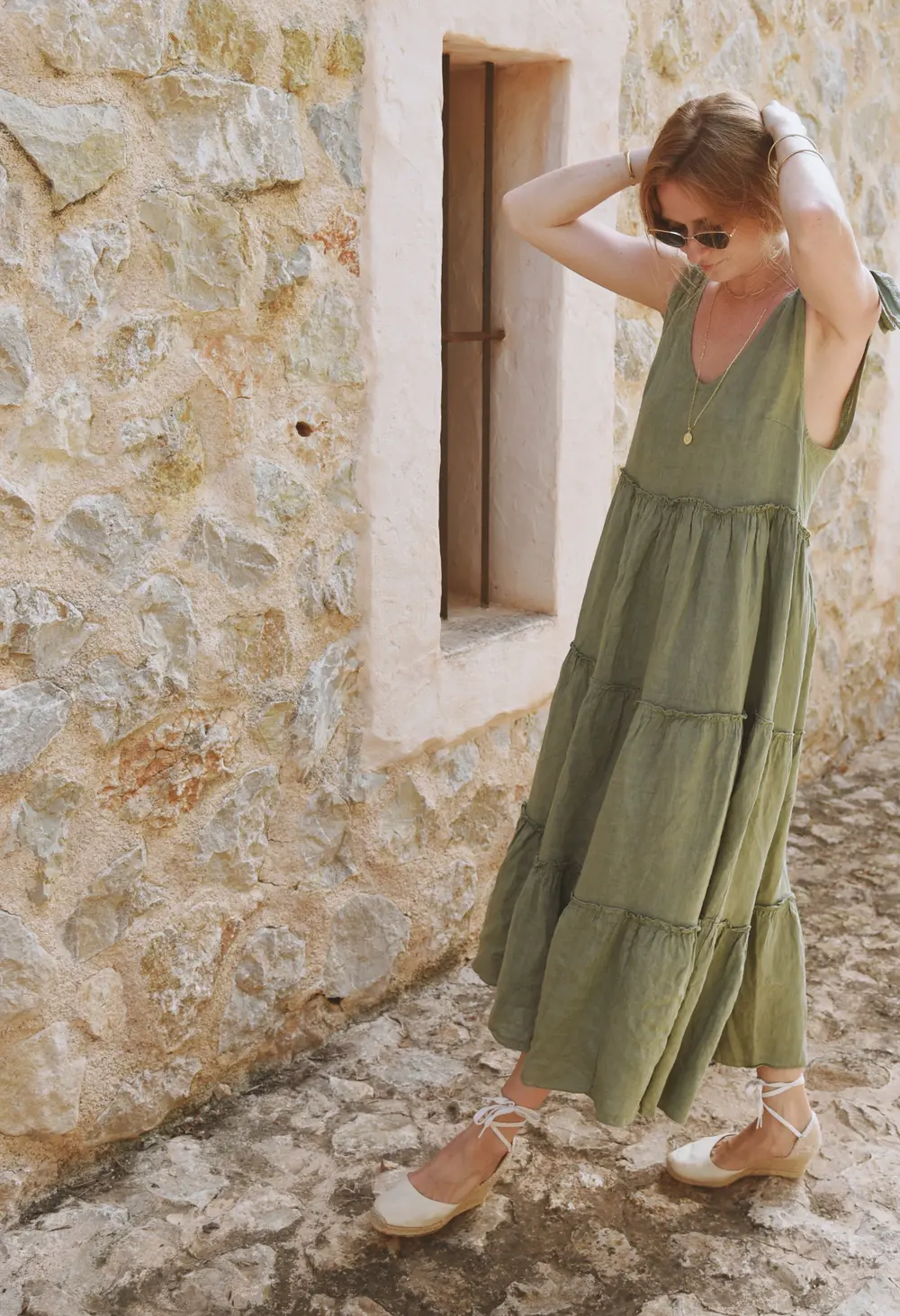 The Sevilla Dress // Sage