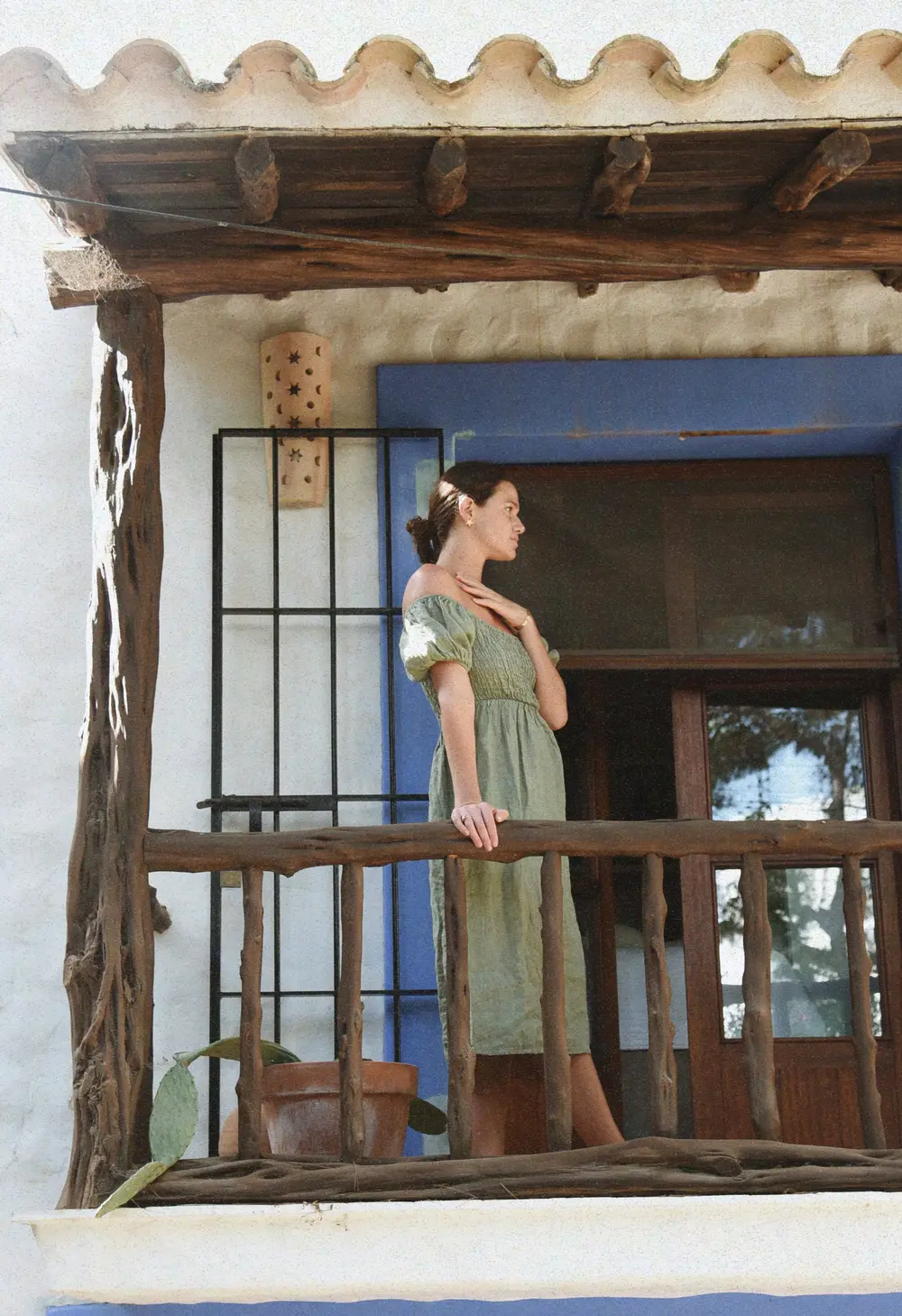 The Menorca Dress // Sage