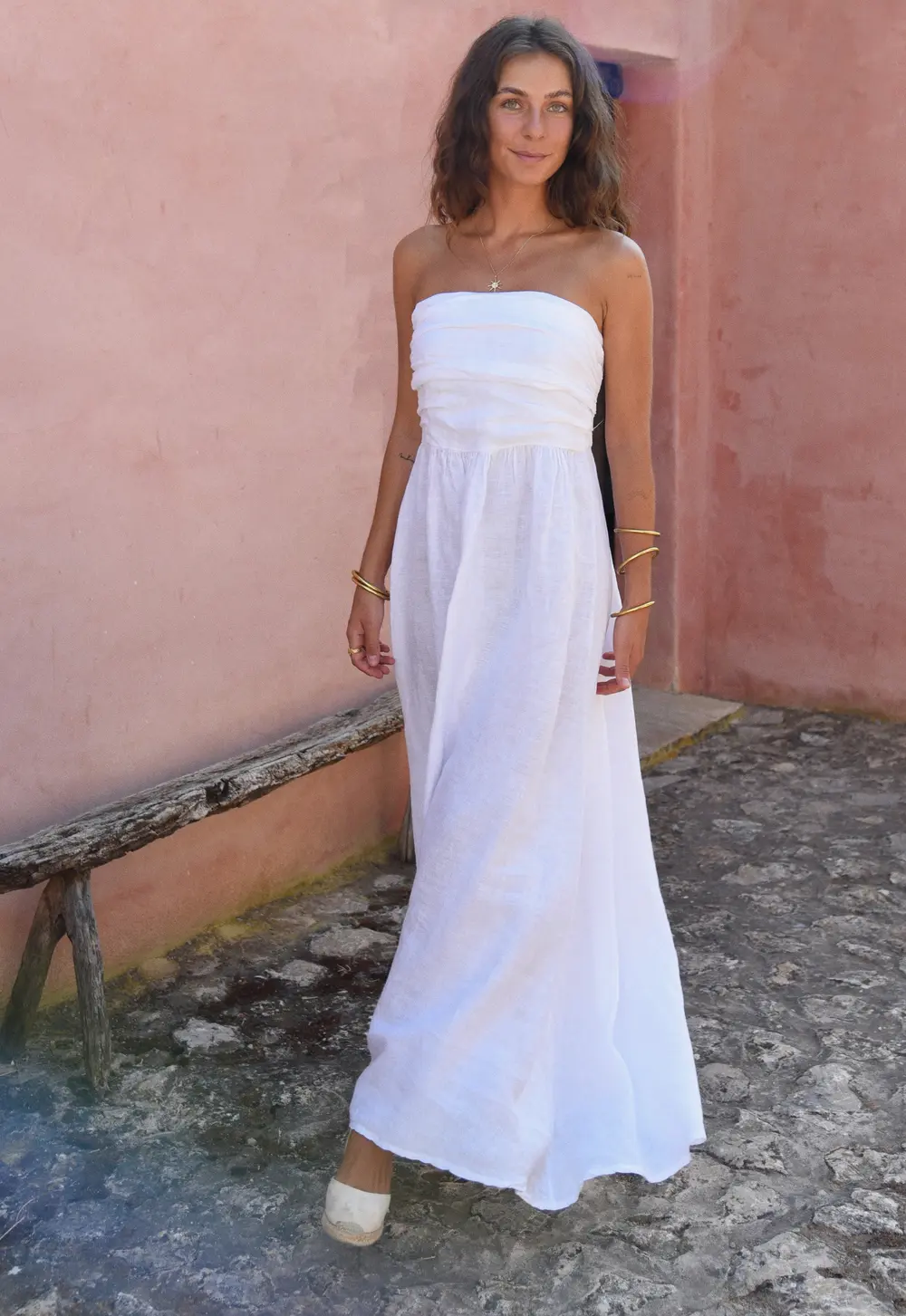 The Lola Dress // Blanco