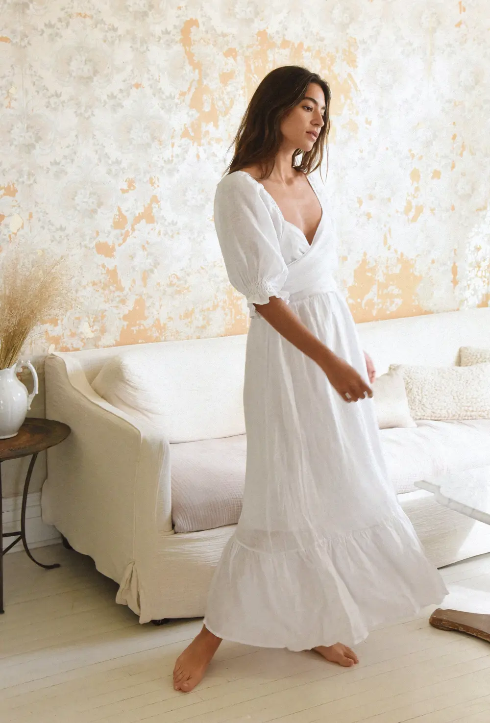 The Savannah Dress // Blanco