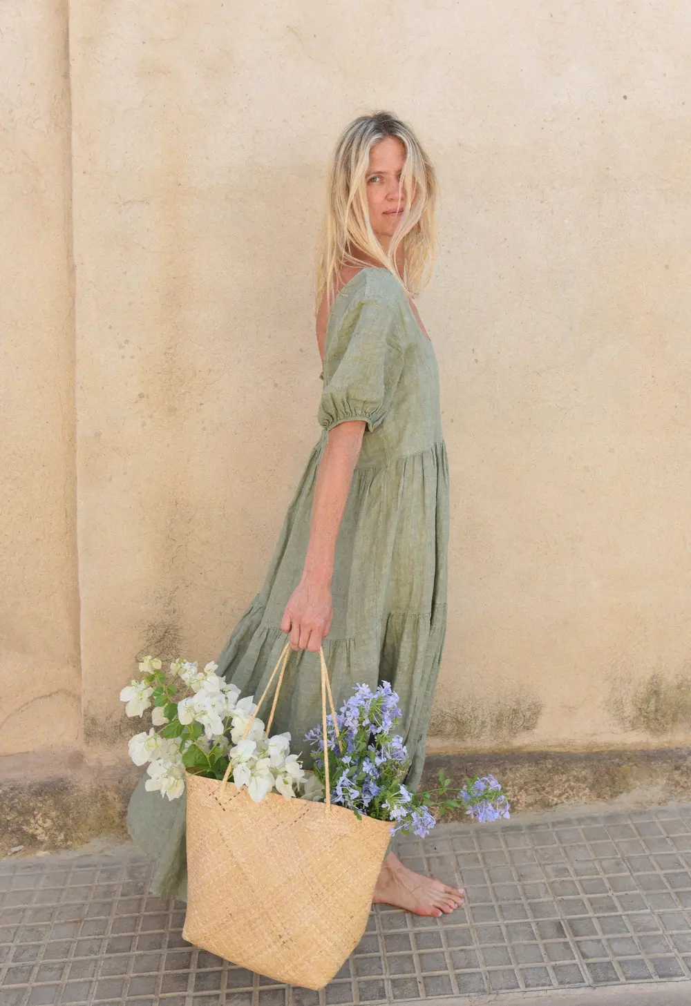 The Paloma Dress // Sage
