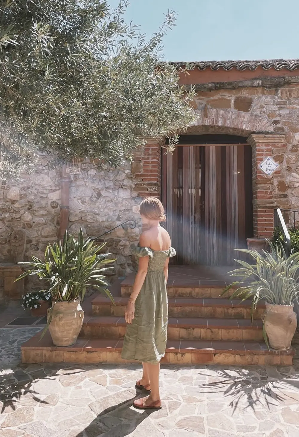 The Menorca Dress // Sage