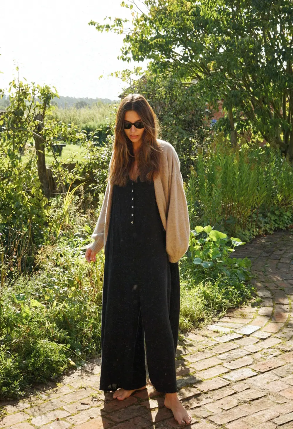 The Kaftan Jumpsuit // Noir