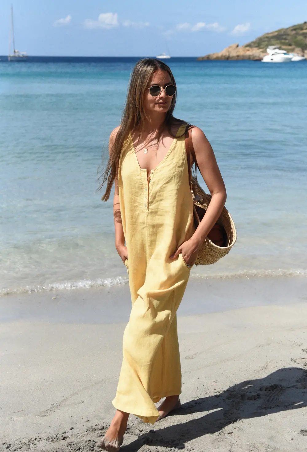 The Poppy Jumpsuit // Sunflower