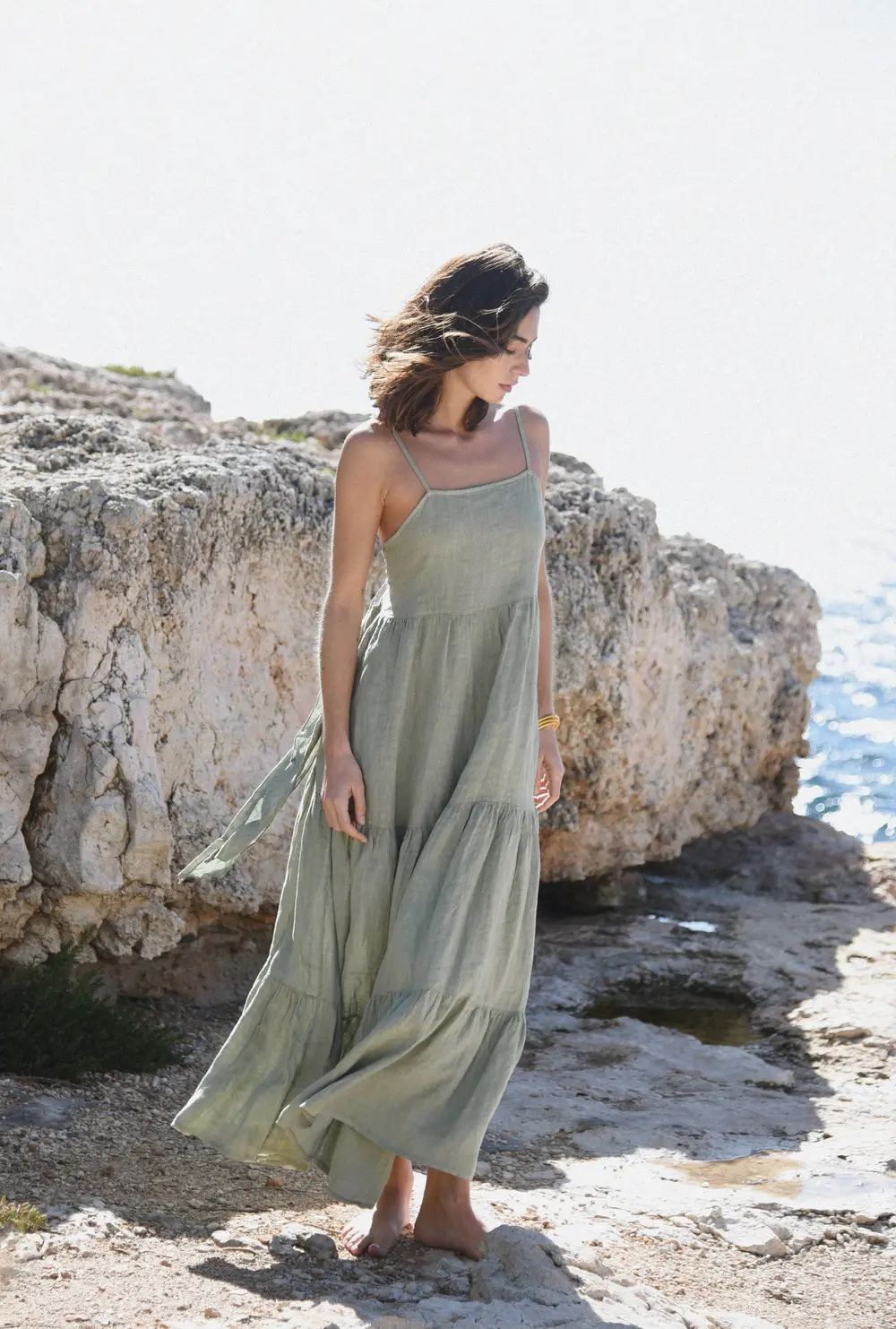 The Alma Dress // Sage
