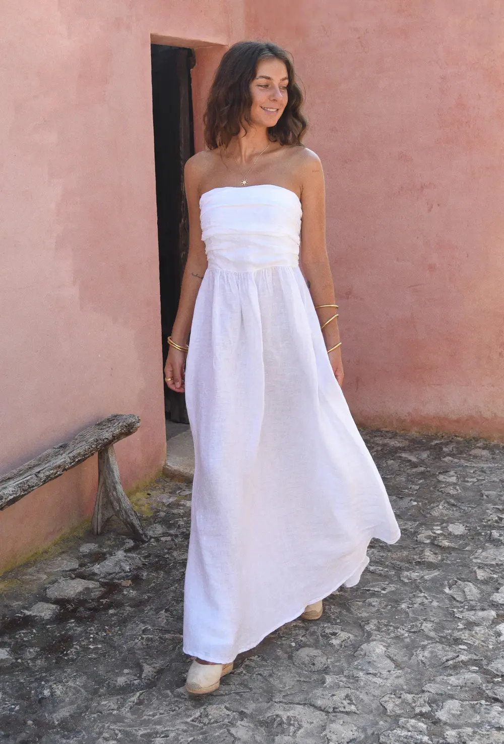 The Lola Dress // Blanco