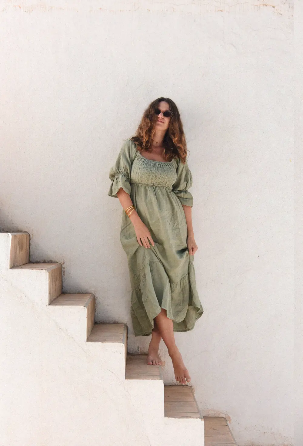 The Deia Dress // Sage