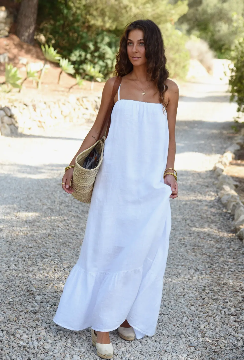 The Mali Dress // Blanco