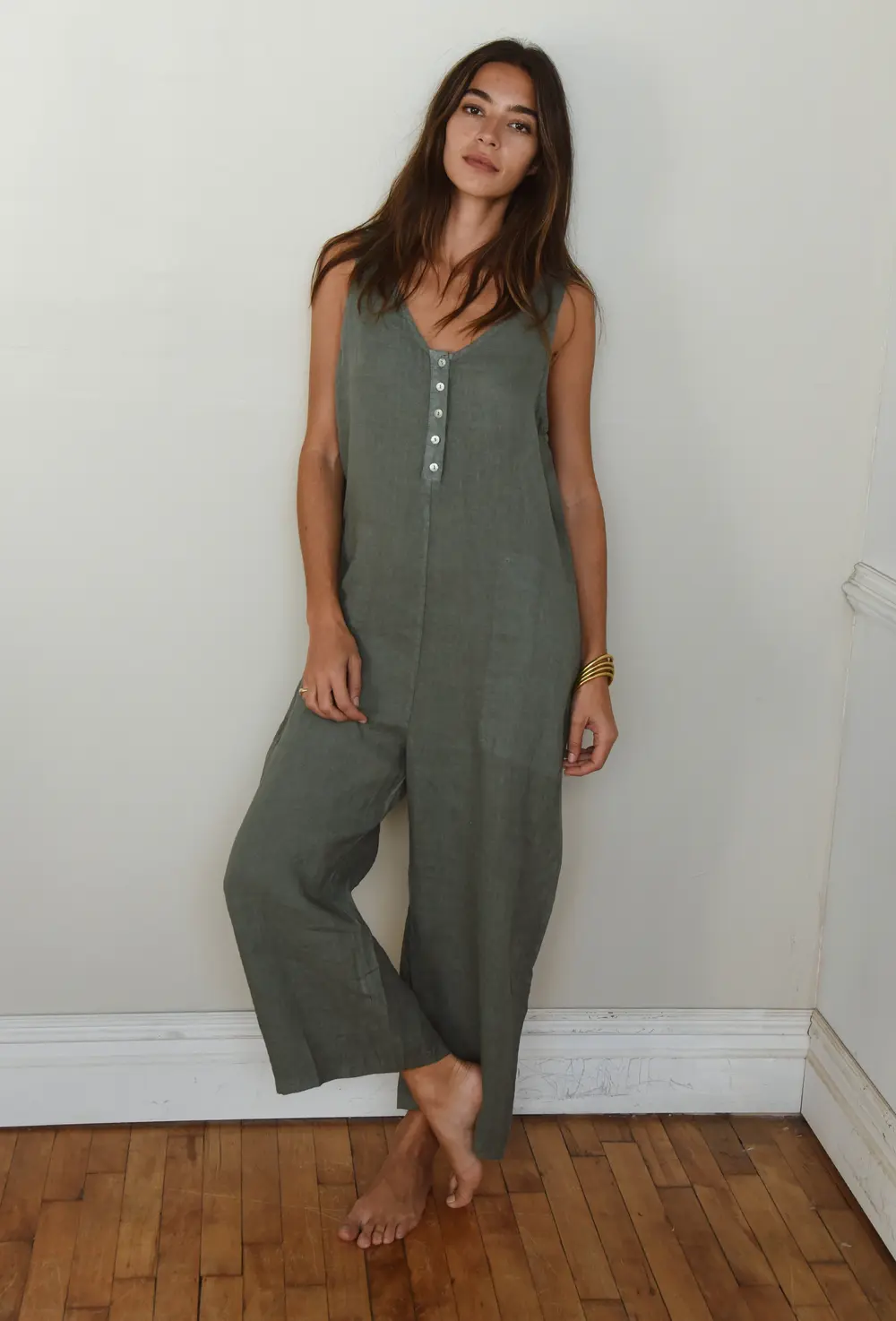The Poppy Jumpsuit // Fern