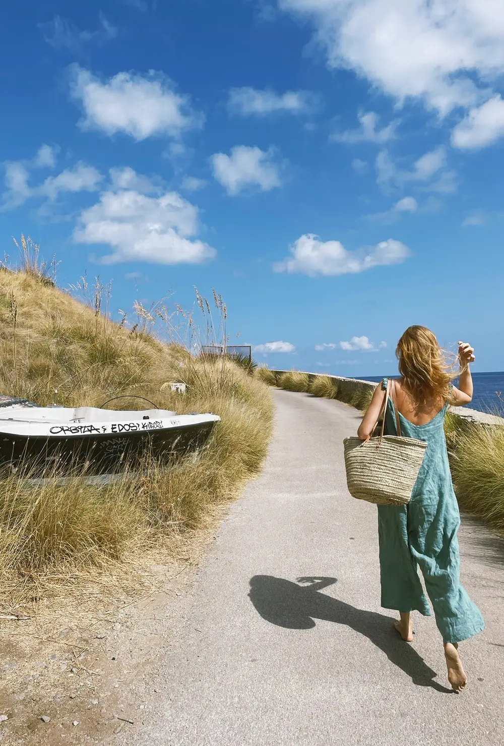 The Linen Jumpsuit // Lagoon