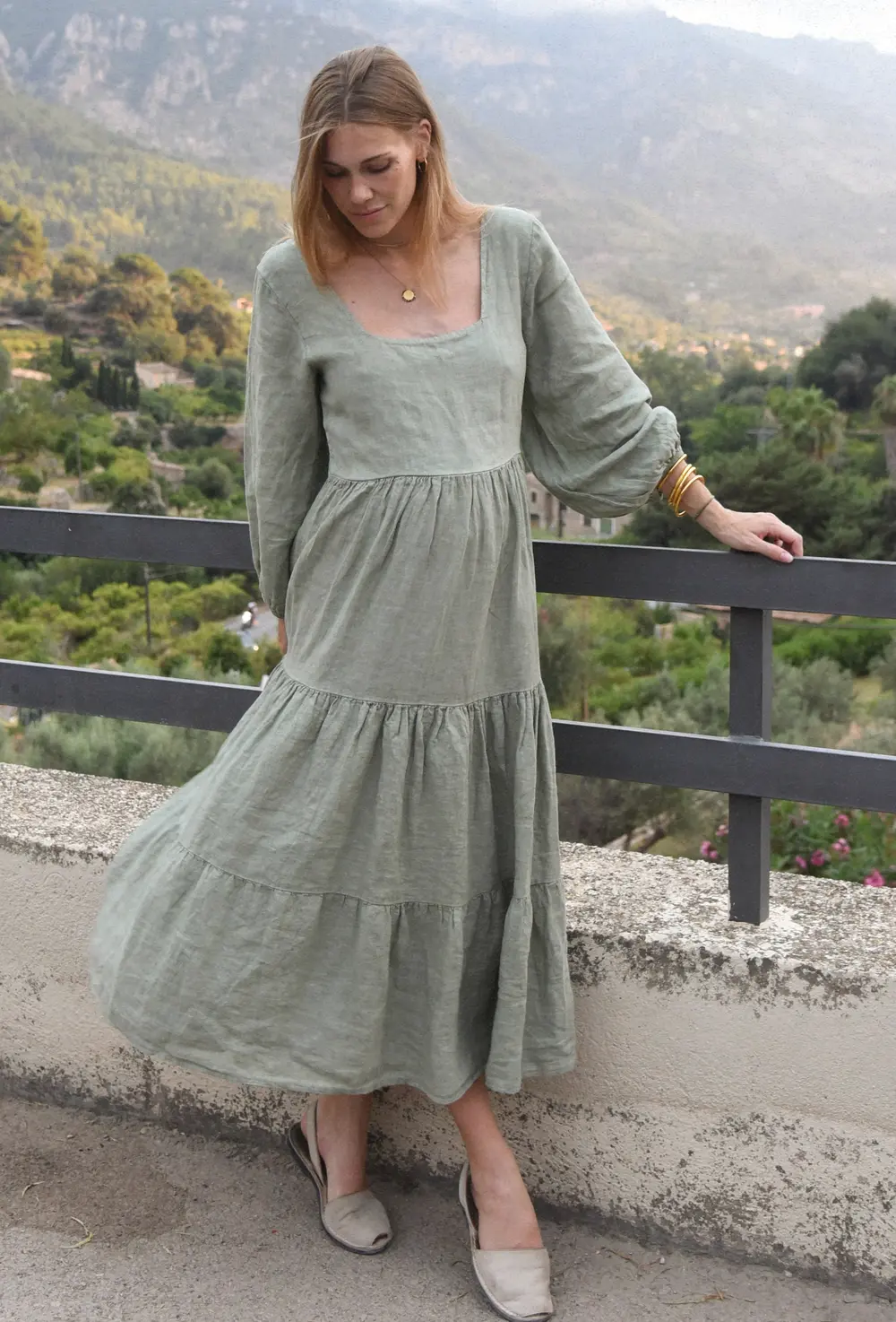 The Ava Dress // Sage