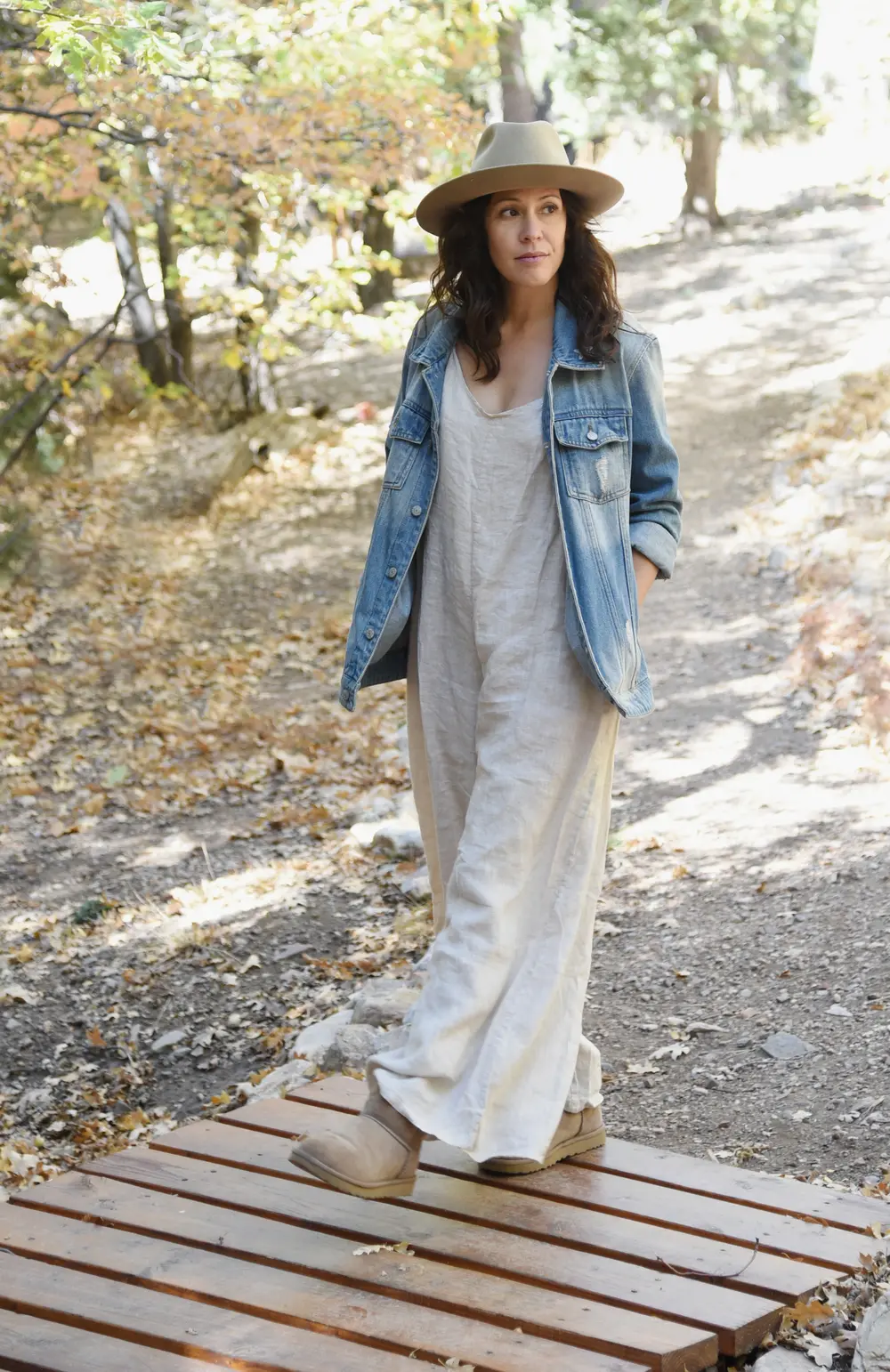 The Linen Jumpsuit // Moon